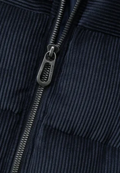 Hot ATELIER corduroy bodywarmer met hoge kraag Bodywarmers