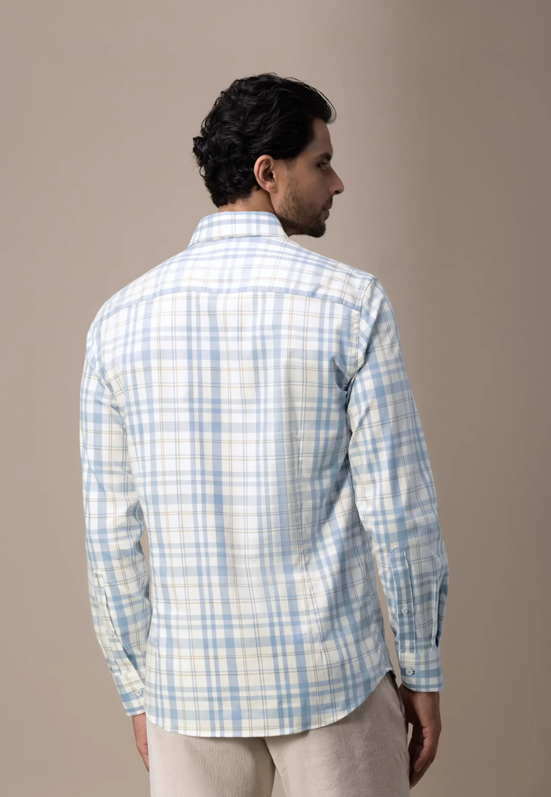 Online ATELIER geruit flanellen overhemd Overhemden