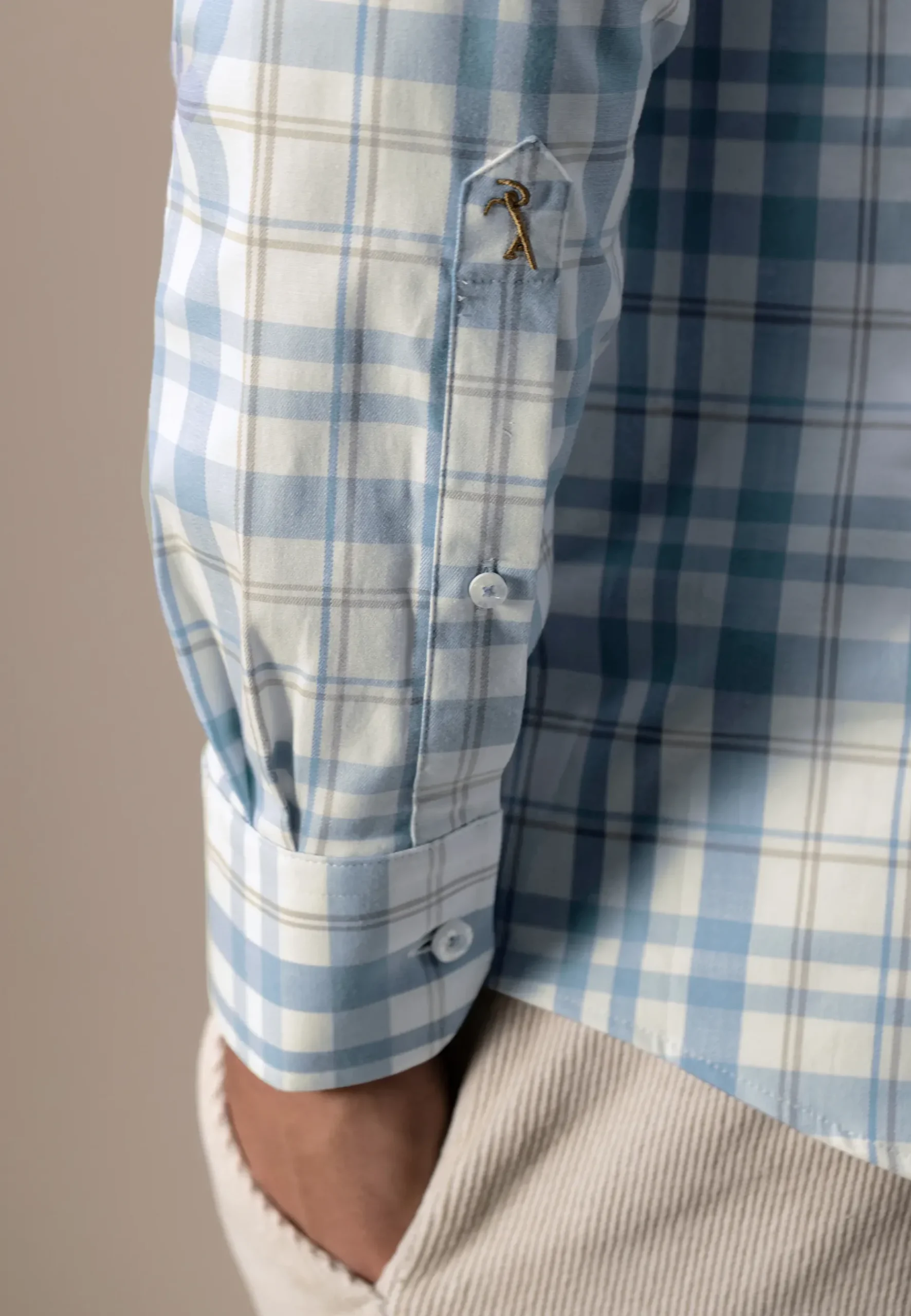 Online ATELIER geruit flanellen overhemd Overhemden