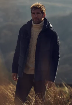 Clearance ATELIER kabelgebreide coltrui Truien