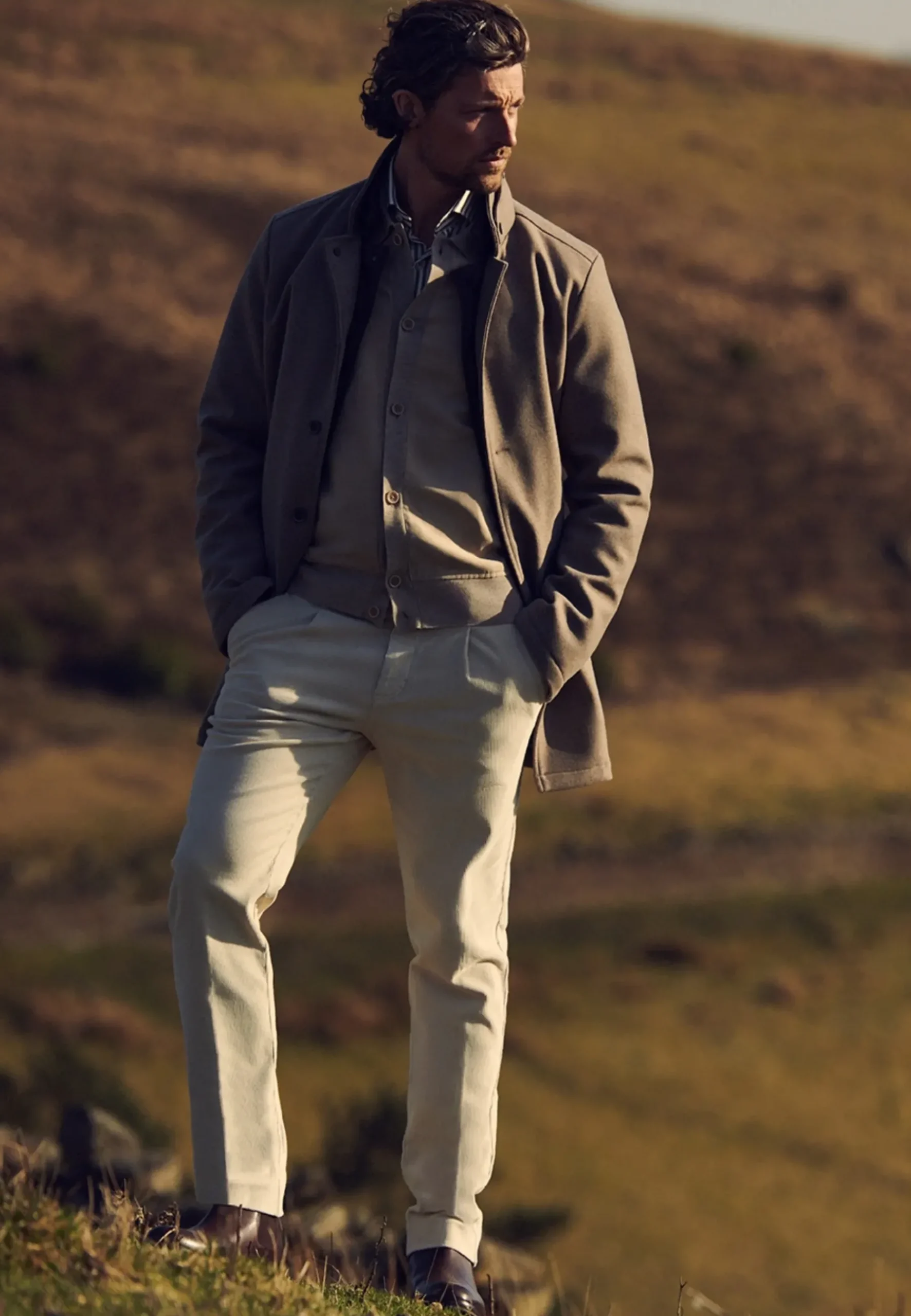 ATELIER mantel met knoopsluiting Jassen