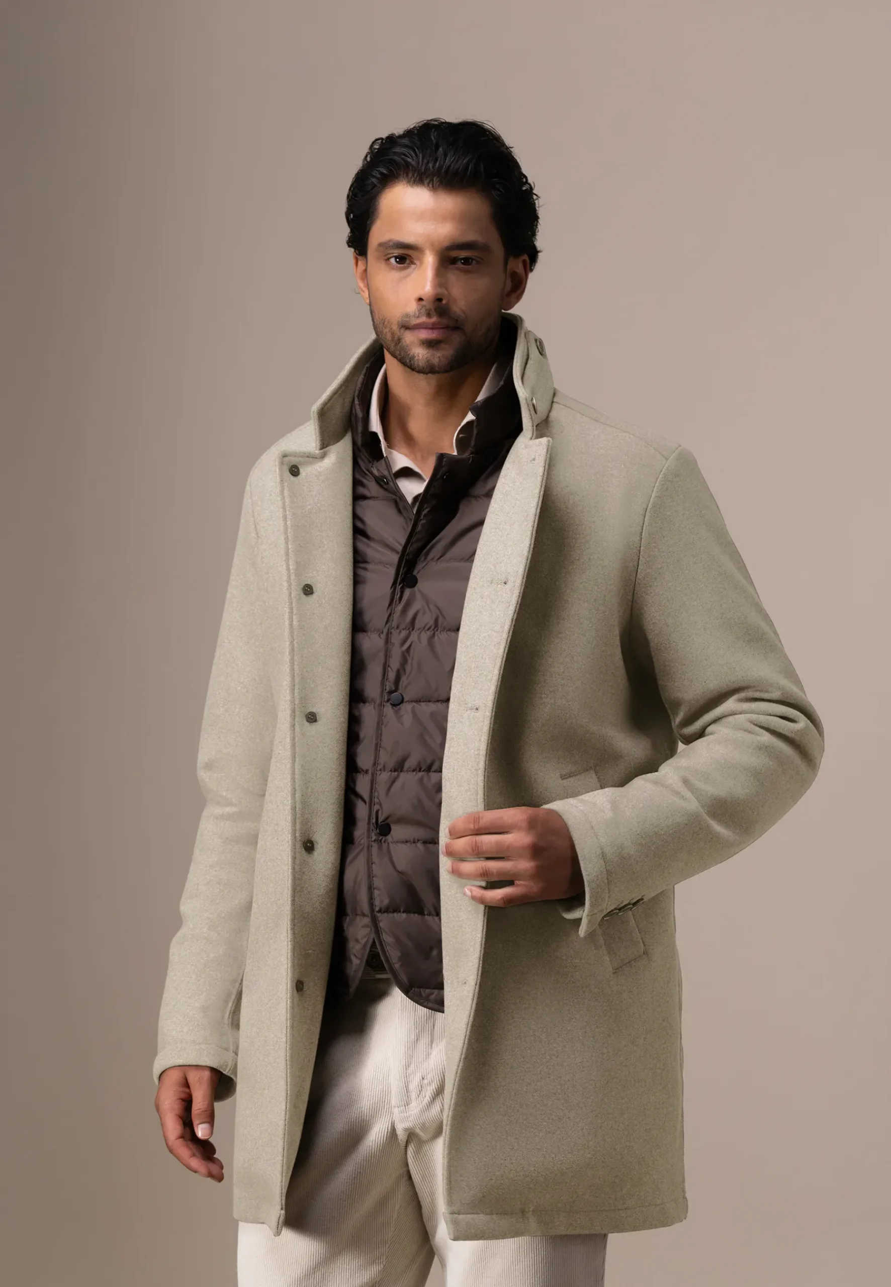 ATELIER mantel met knoopsluiting Jassen