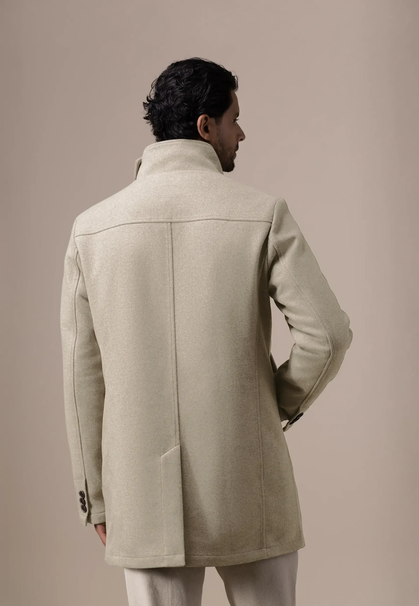 ATELIER mantel met knoopsluiting Jassen