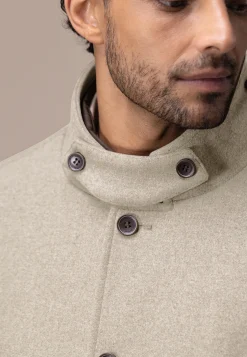 ATELIER mantel met knoopsluiting Jassen