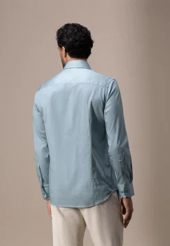 Online ATELIER overhemd met subtiele print Overhemden