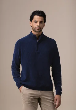 Sale ATELIER trui met halve rits Truien