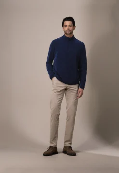 Sale ATELIER trui met halve rits Truien