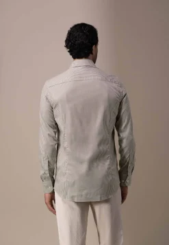 ATELIER twill overhemd met ruitdessin Overhemden