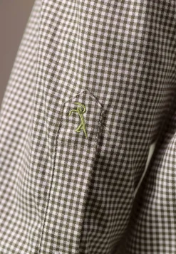 ATELIER twill overhemd met ruitdessin Overhemden