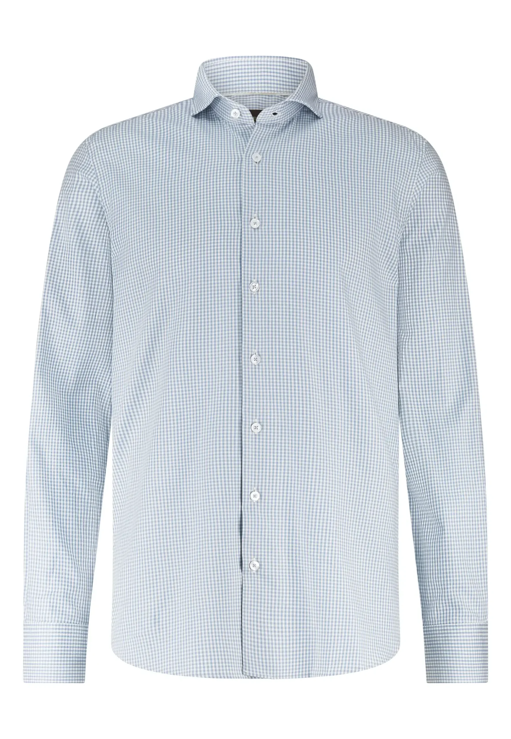 Online ATELIER twill overhemd met ruitdessin Overhemden