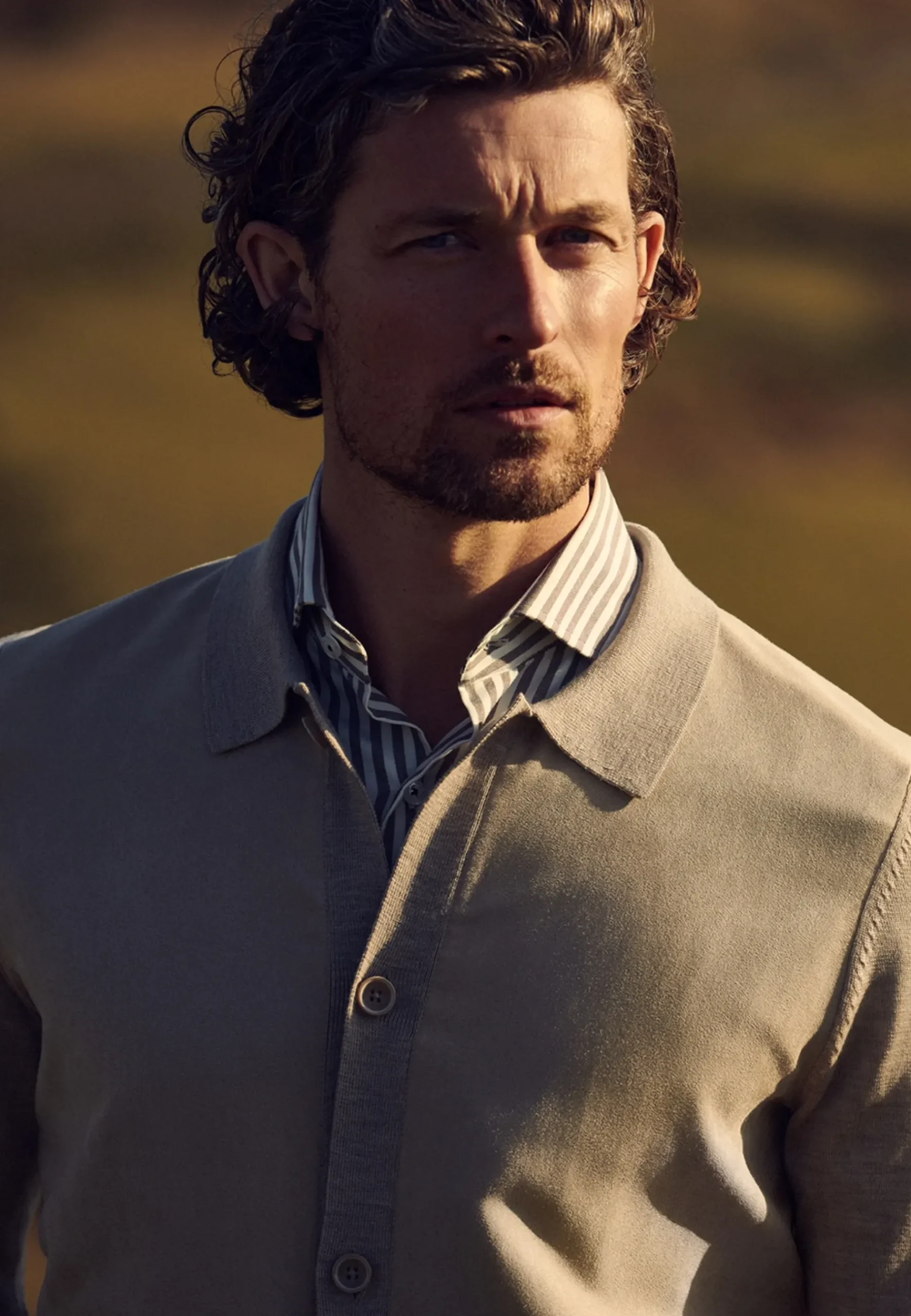 Best ATELIER twill overhemd met streepdessin Overhemden