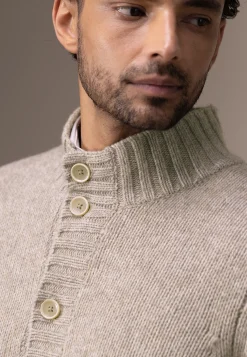 Best ATELIER vest met grove structuur Vesten