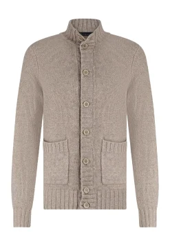 Best ATELIER vest met grove structuur Vesten