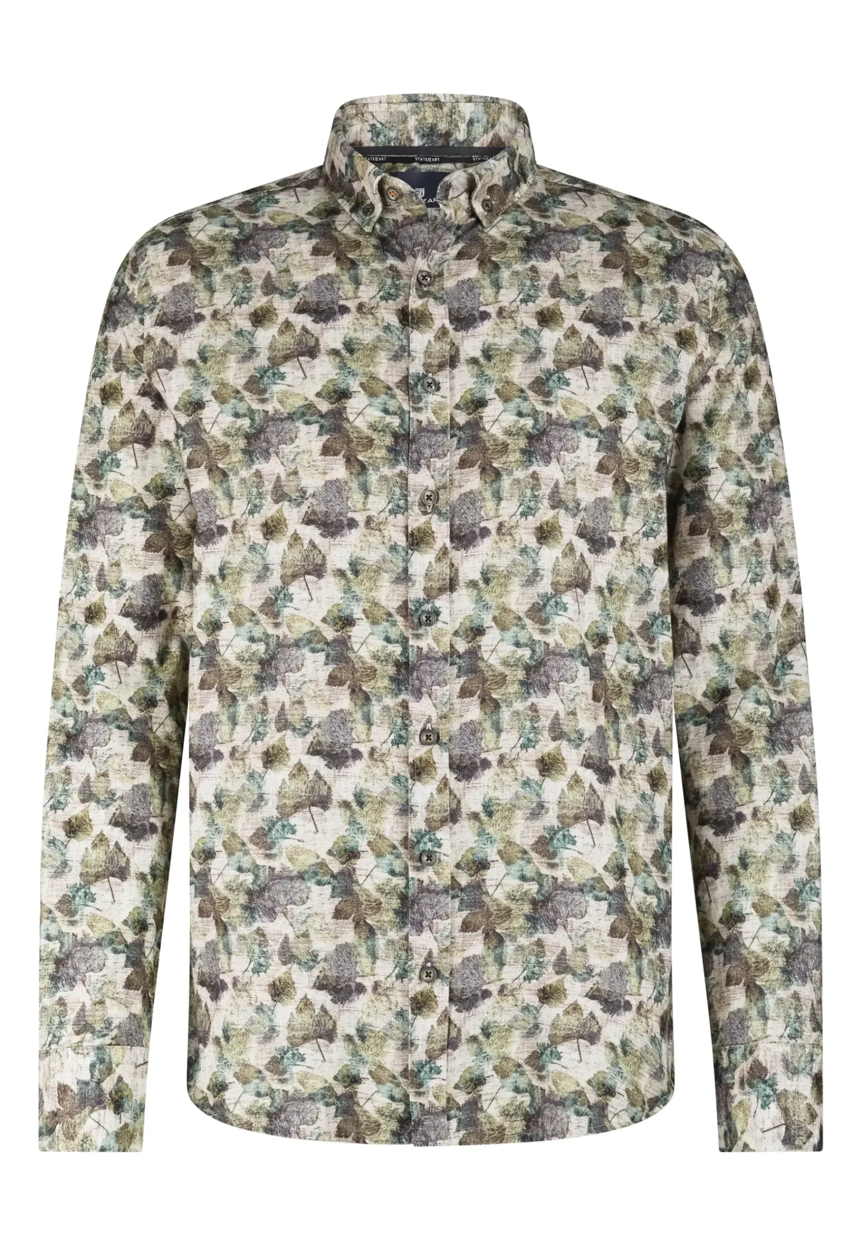 New Biologisch katoenen overhemd met print Overhemden