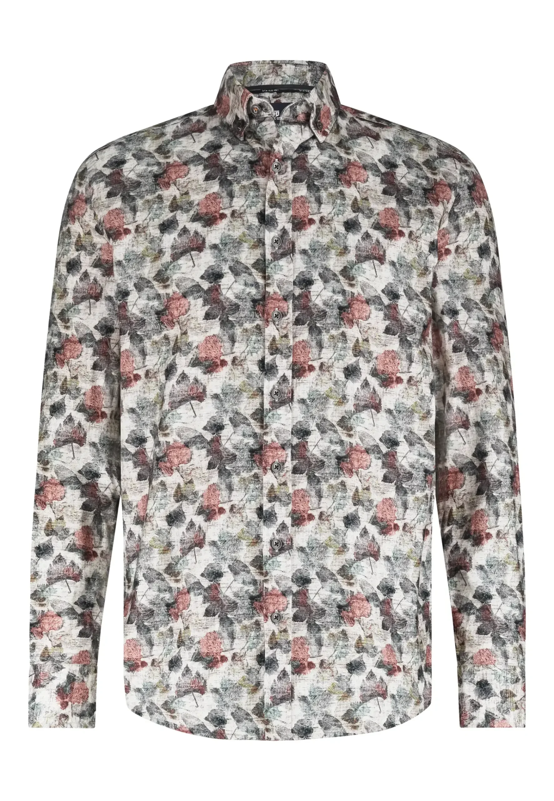 Clearance Biologisch katoenen overhemd met print Overhemden