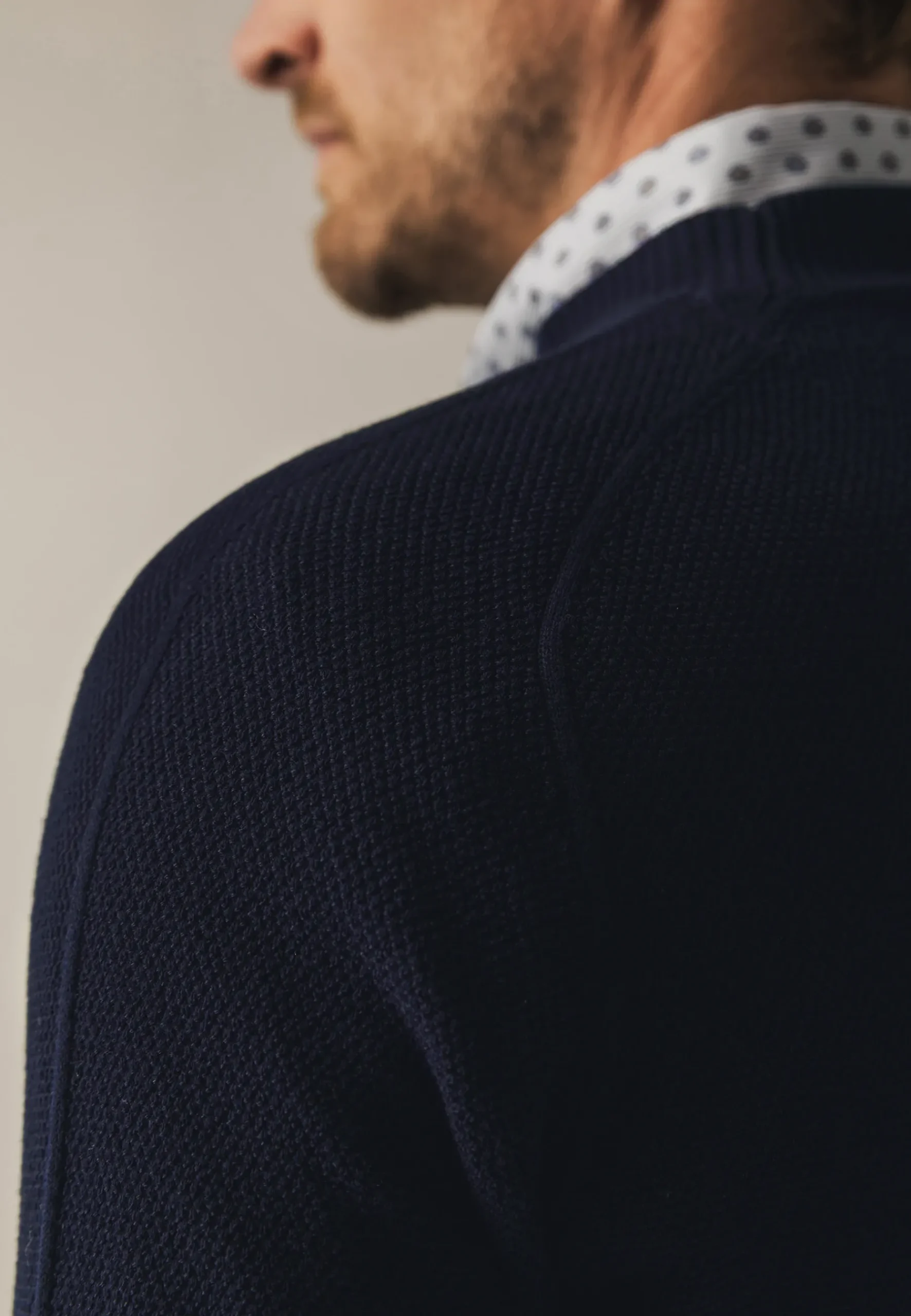 Online Biologisch katoenen trui met structuur Truien