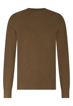 Biologisch katoenen trui met structuur Truien