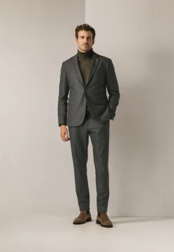 Outlet Blazer met stretch en klepzakken Blazers