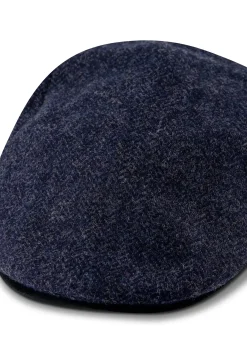 Online City Sport flat cap met visgraatmotief Petten & Mutsen