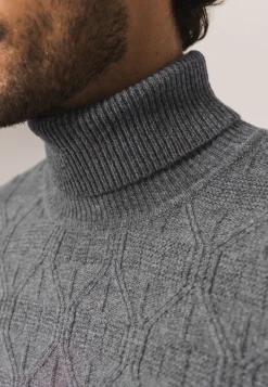 Online Coltrui van een lamswolmix Truien