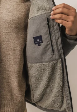 Best Doorgestikte jas met teddyvoering Jassen