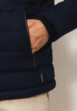 Sale Doorgestikte jas met teddyvoering Jassen