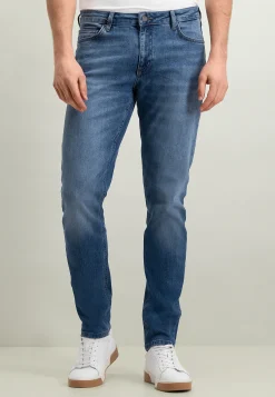 Online DRIVER tapered fit 5-pocket van stretchdenim Jeans|Broeken