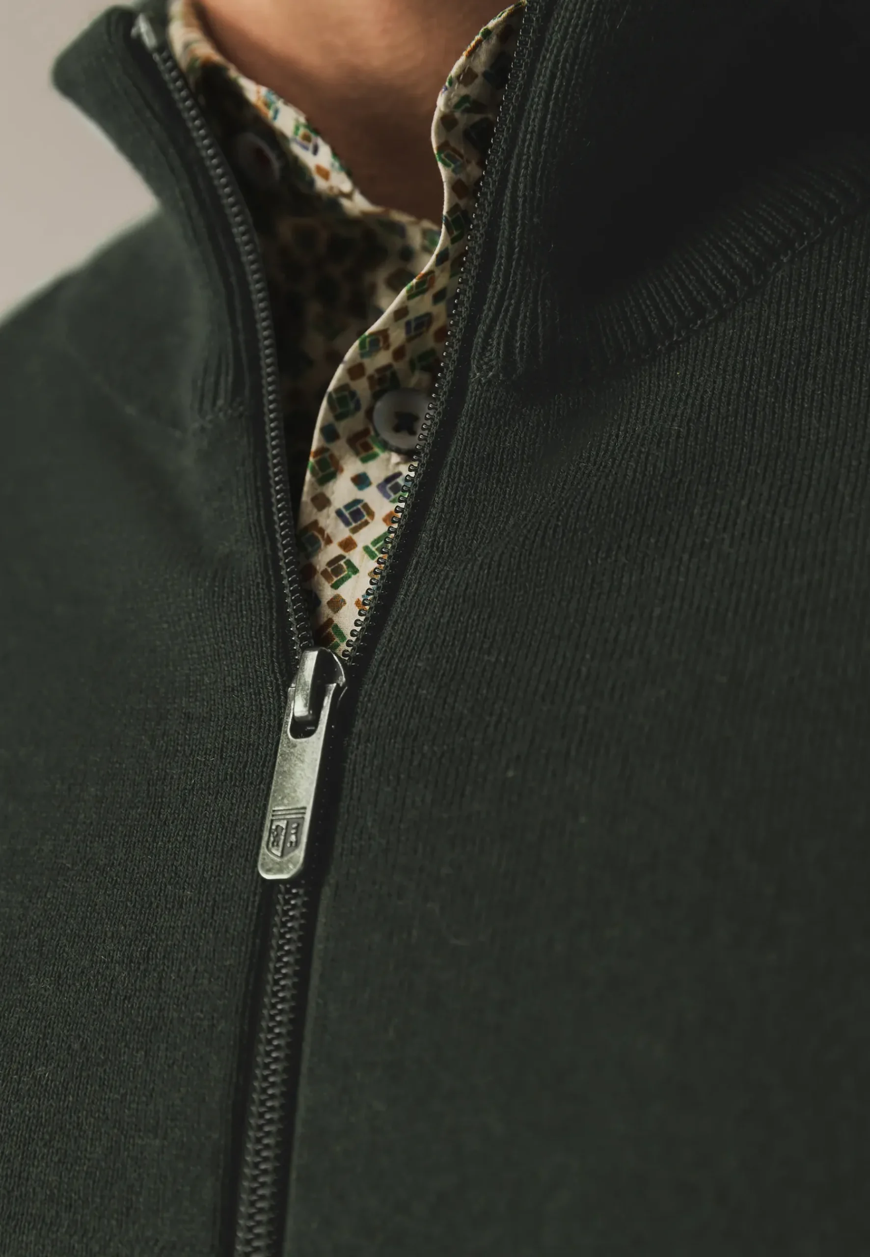 New Dubbelgebreid vest met steekzakken Vesten