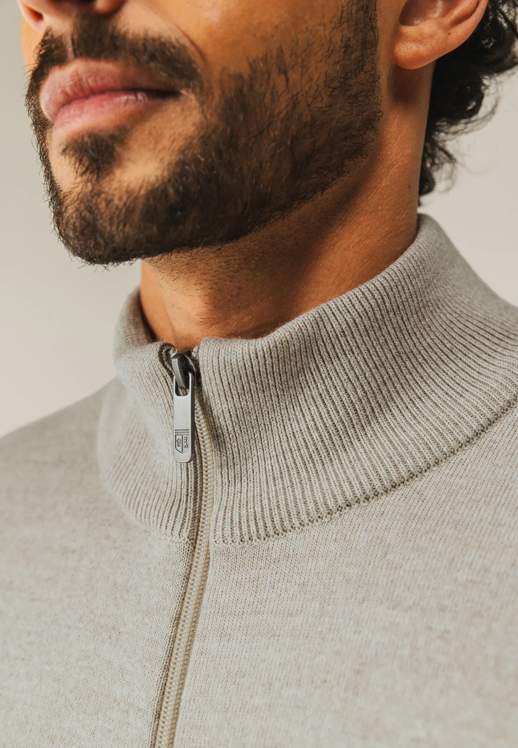 Sale Dubbelgebreid vest met steekzakken Vesten