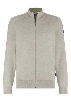 Sale Dubbelgebreid vest met steekzakken Vesten