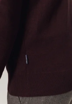 Dubbelgebreid vest met steekzakken Vesten