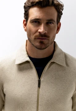 Discount Dubbelgebreid vest van katoen-linnen Vesten