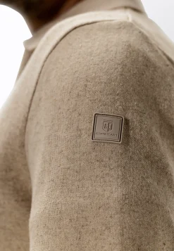 Discount Dubbelgebreid vest van katoen-linnen Vesten