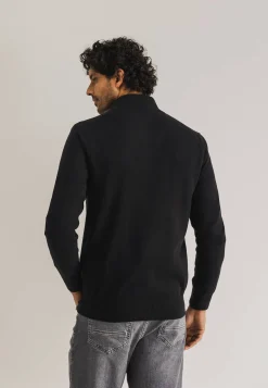 ESSENTIALS fijngebreid vest Vesten