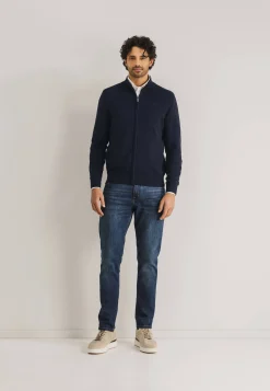 Sale ESSENTIALS fijngebreid vest Vesten