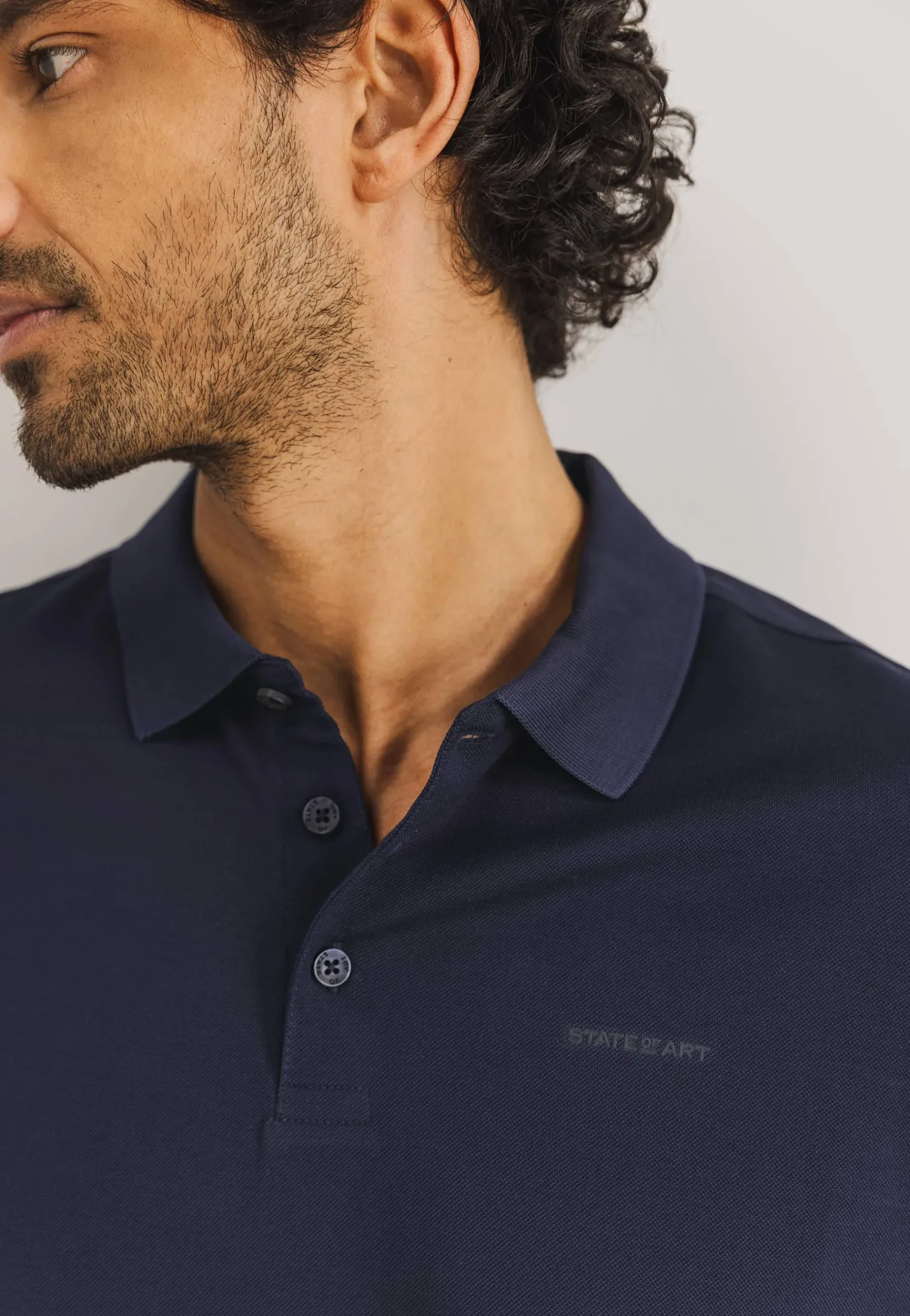 Clearance ESSENTIALS polo van gemerceriseerd katoen Polo's