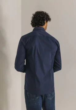 Outlet ESSENTIALS strijkvrij overhemd Overhemden