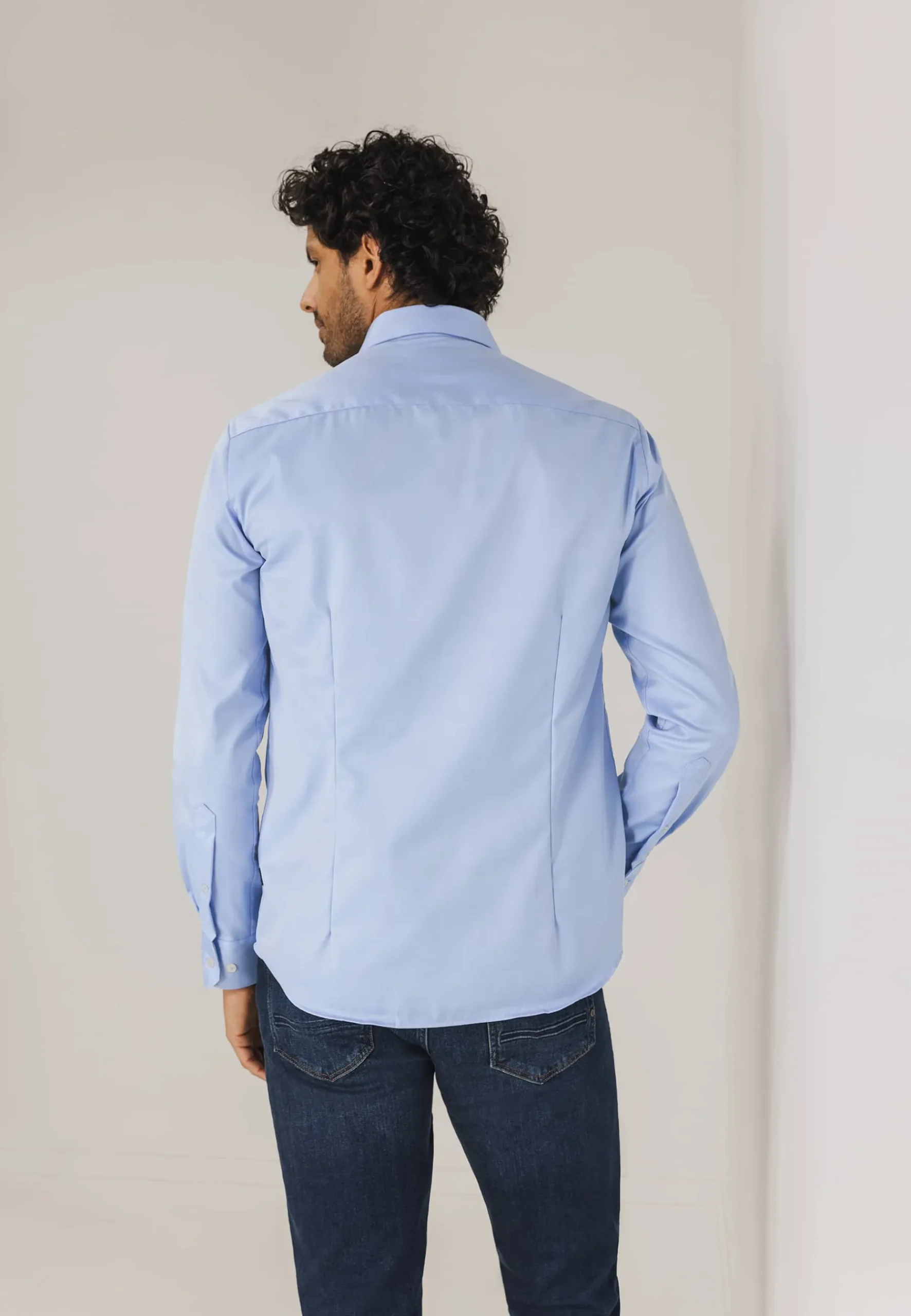 ESSENTIALS strijkvrij overhemd Overhemden