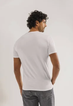 Outlet ESSENTIALS T-shirt met V-hals T-Shirts