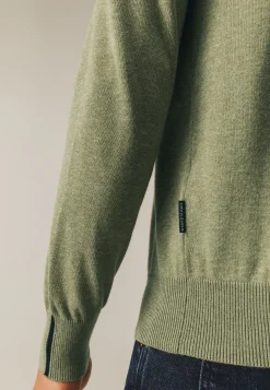 New Fijngebreid vest met rits Vesten