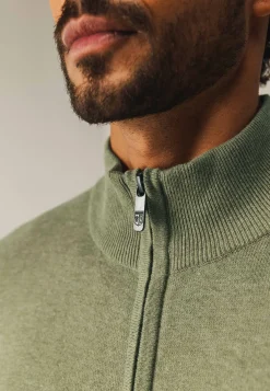 New Fijngebreid vest met rits Vesten