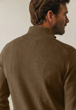 Hot Fijngebreid vest met rits Vesten