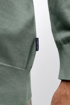 New Fijngebreide trui van katoen-modal Truien