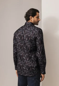 Clearance Flanellen overhemd met borstzak Overhemden