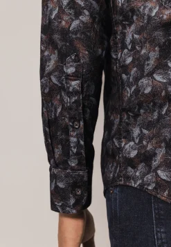 Clearance Flanellen overhemd met borstzak Overhemden