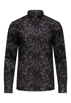 Clearance Flanellen overhemd met borstzak Overhemden