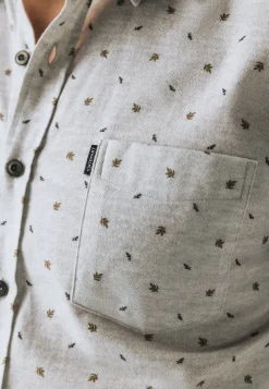 Discount Flanellen overhemd van biologisch katoen Overhemden