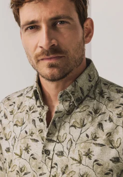 New Flanellen overhemd van twillstof Overhemden