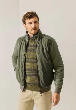 Discount Fleece sweatvest met nylon Vesten