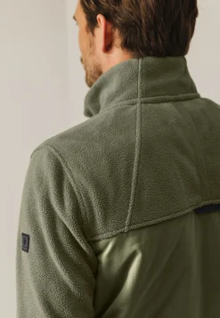 Discount Fleece sweatvest met nylon Vesten